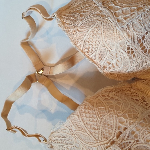 Lively Cream 36DDD Lacy Bra - Picture 4 of 8